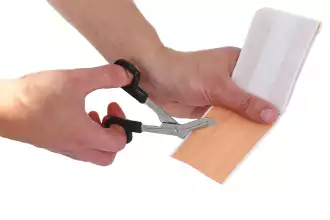 12 zuschneidbare wasserfeste Verbandsstreifen