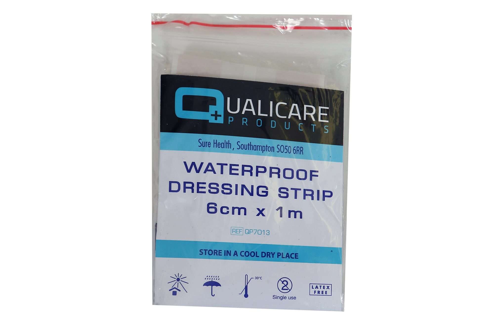 Image du produit : 12 zuschneidbare wasserfeste Verbandsstreifen