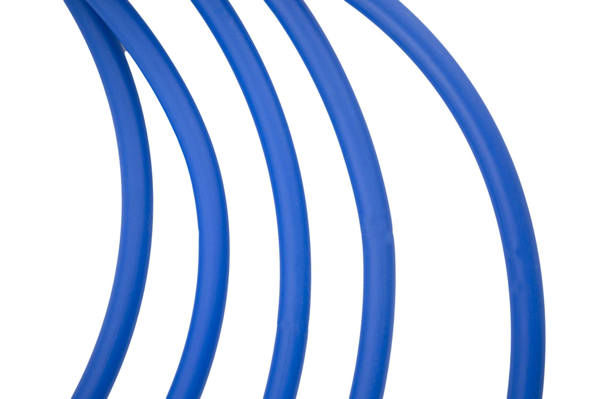 Image du produit : 5 runde Hula Hoop Koordinationsreifen - 76cm