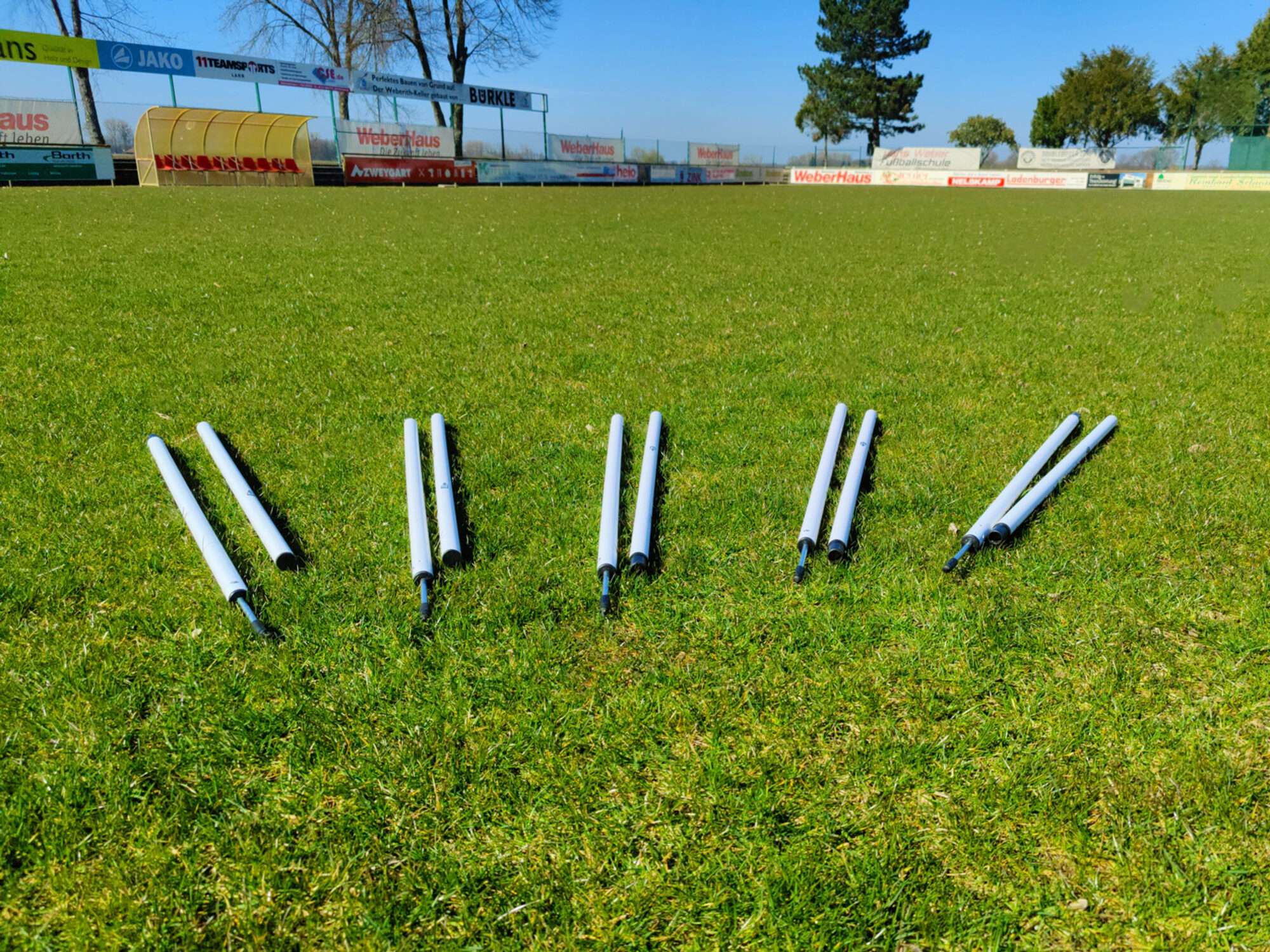 Image du produit : 5er Set Slalomstangen 172cm - 34 mm Ø