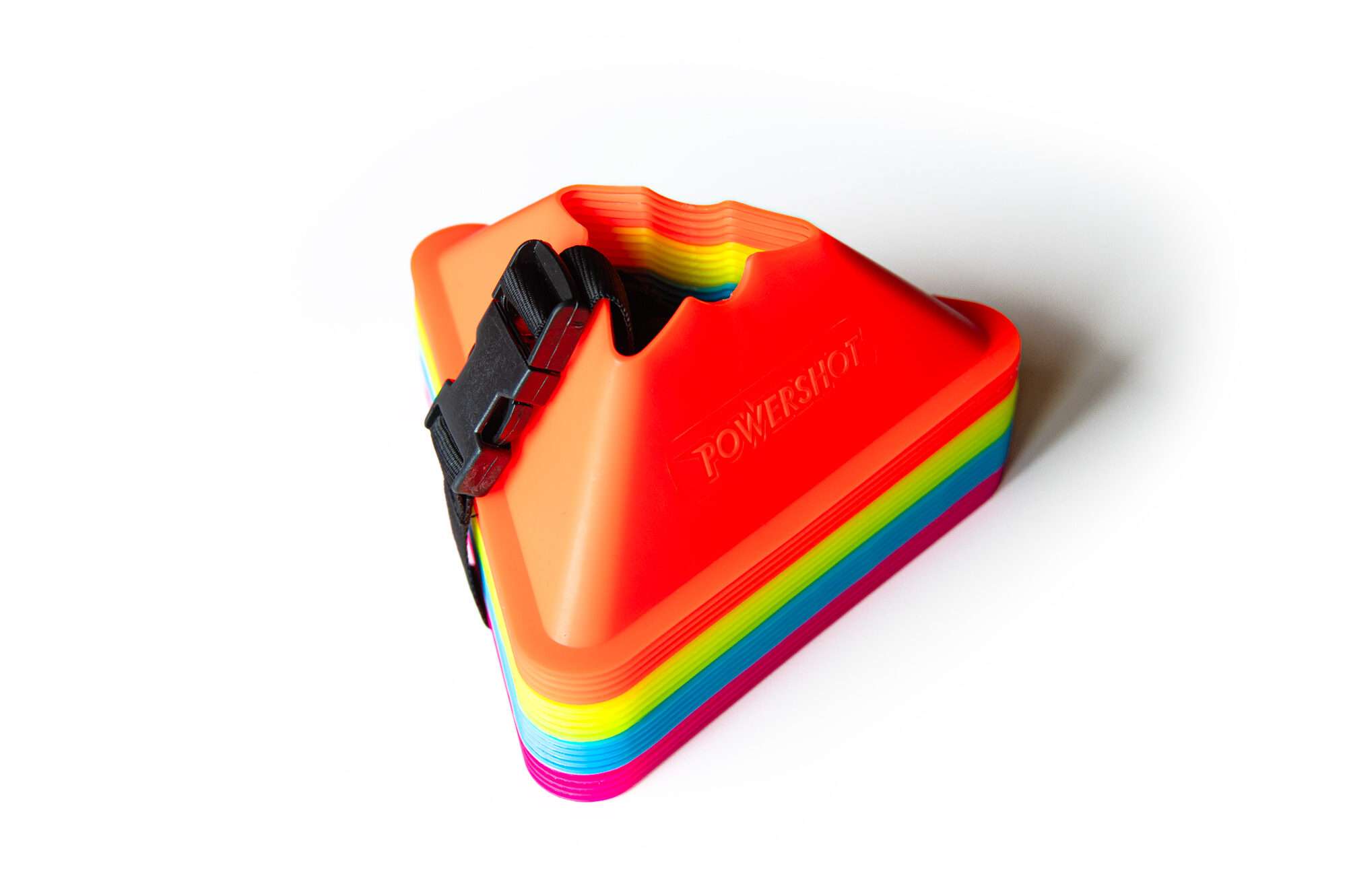 Image du produit : Set aus 20 dreieckigen Kegeln