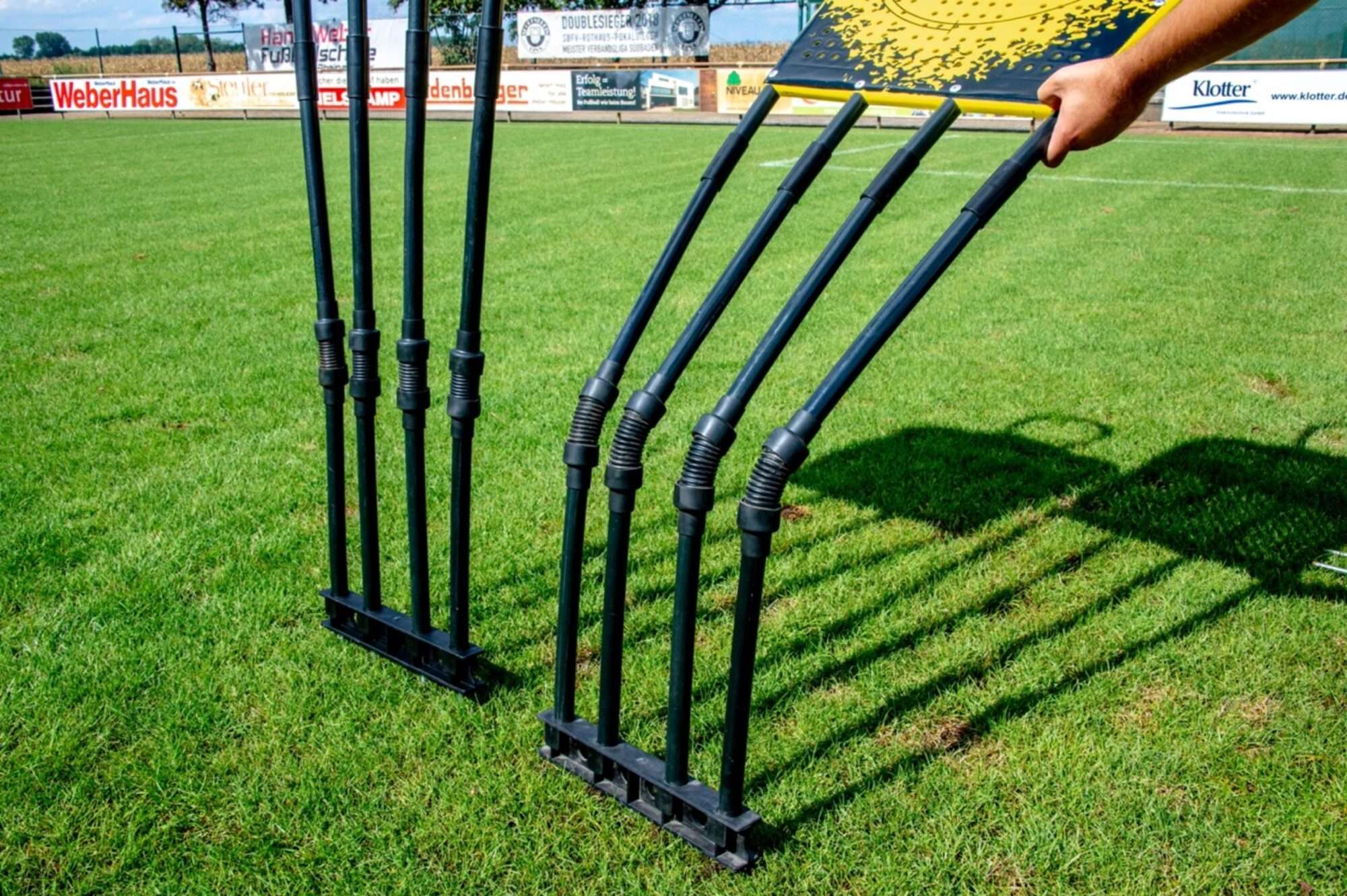 Image du produit : Freistoßmauer - 3er Set Trainingsdummy Fußball - 180 cm