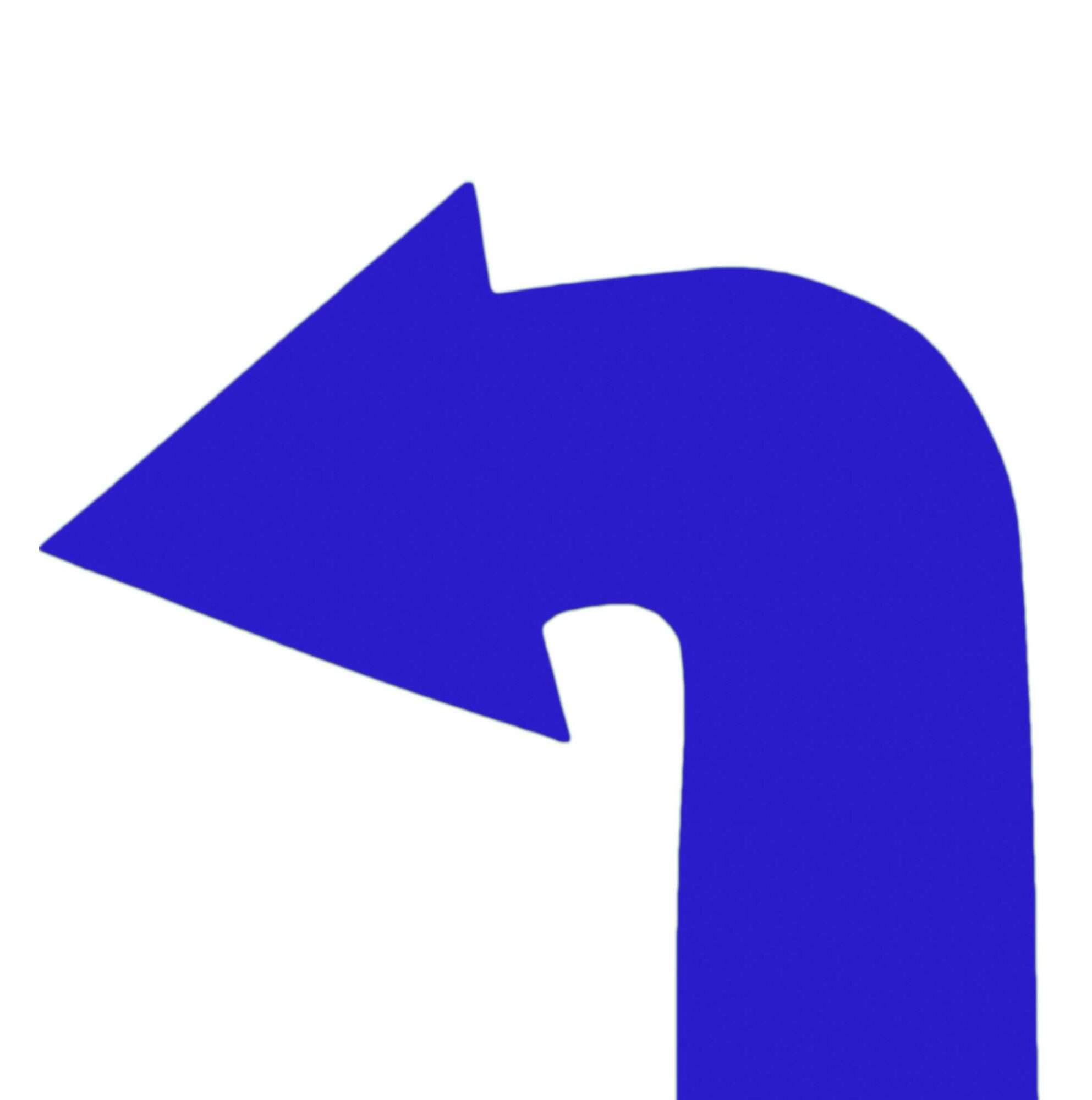 Image du produit : 4 gebogene Pfeile im Set - Markierungspfeile