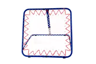 Zusammenklappbares Tchoukball-Netz: 100 x 100 cm