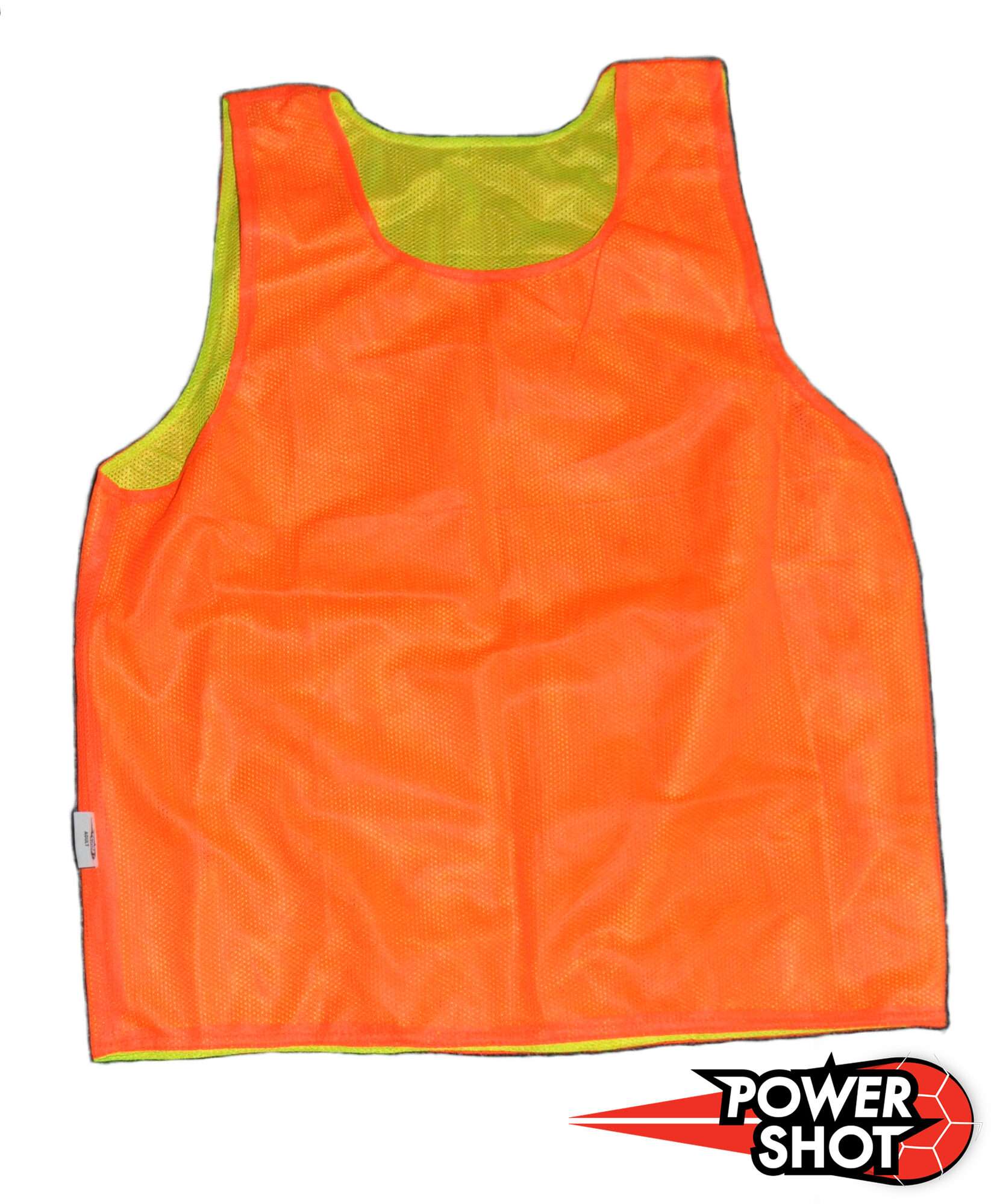 Image du produit : Reversibles Trainingsleibchen - Gelb/Orange - M/L