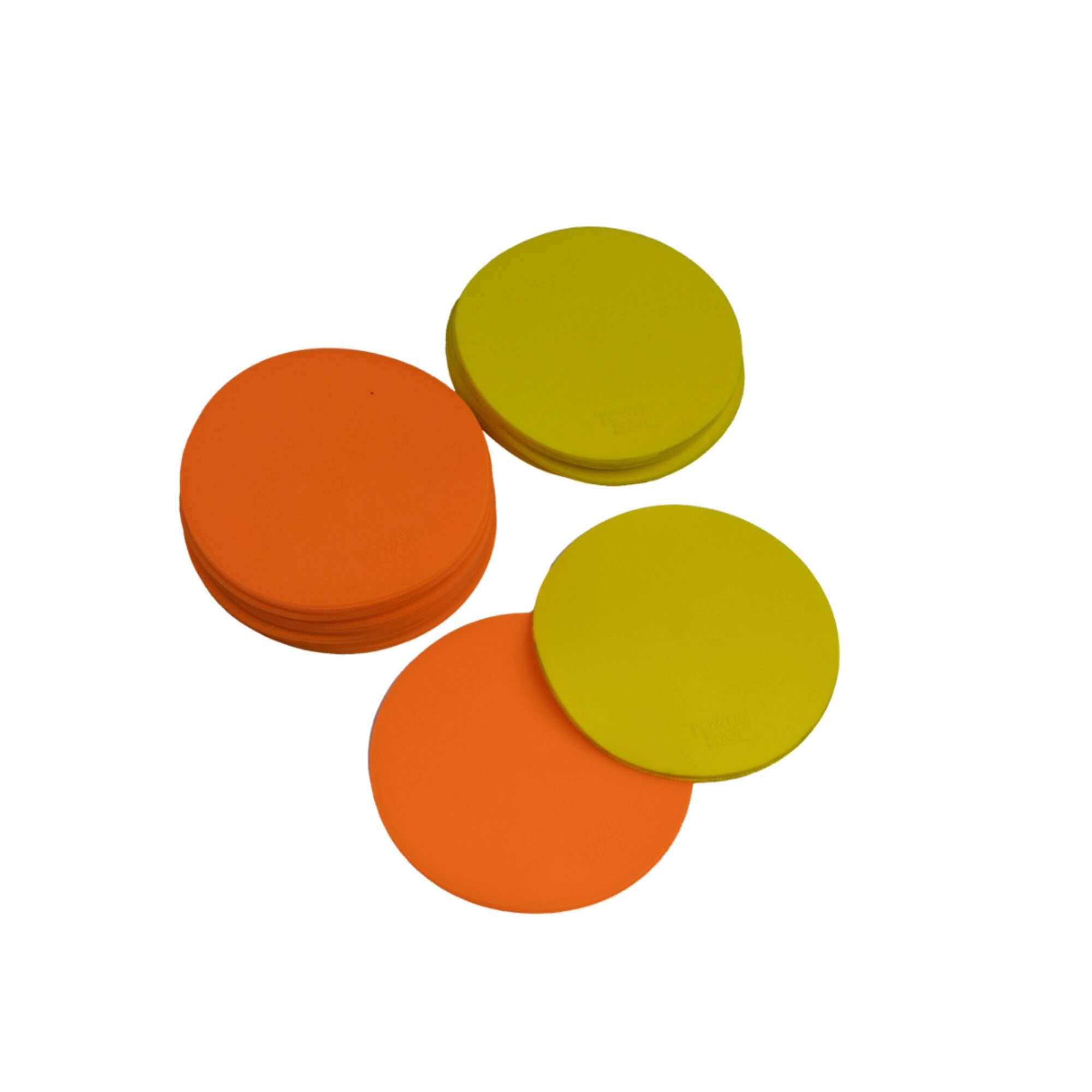 Image du produit : Markierungsscheiben aus Vinyl mit Halter - 24er SET