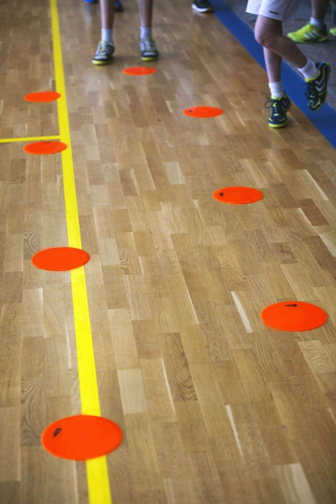 Image du produit : Markierungsscheiben aus Vinyl mit Halter - 24er SET