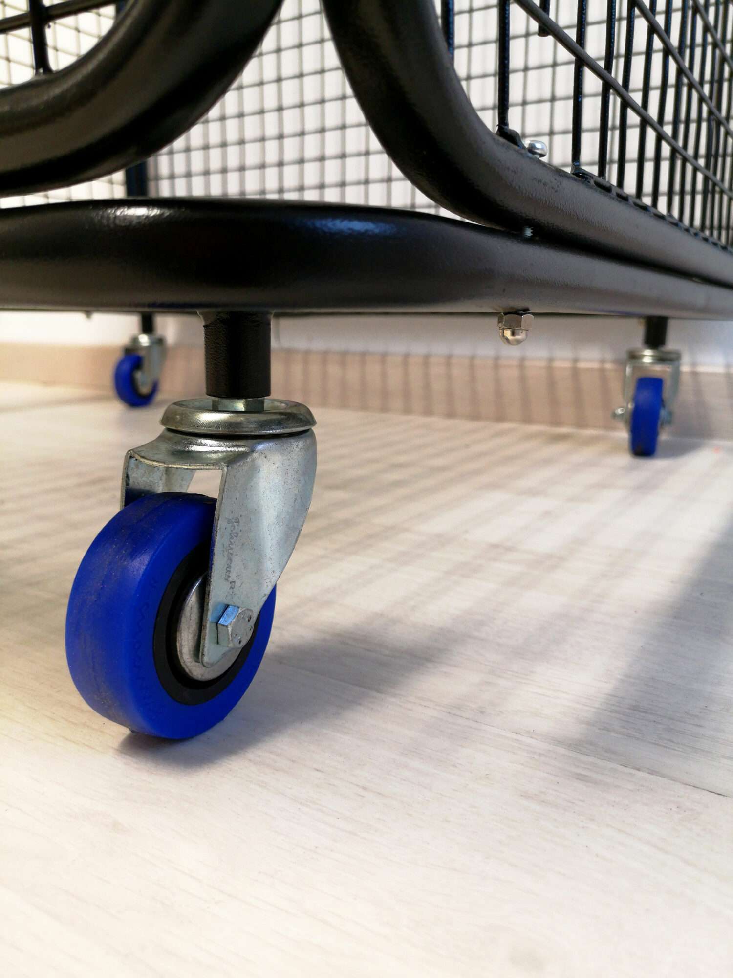 Image du produit : POWERSHOT® Käfig für Sportbälle aus Stahl mit Rollen