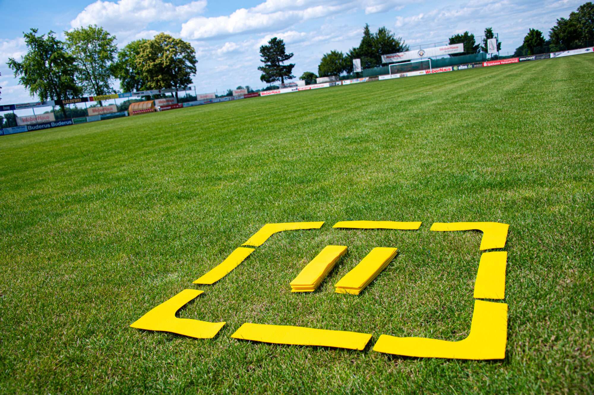 Image du produit : POWERSHOT® Platz Ecken und Linien - Spielplatzzubehör