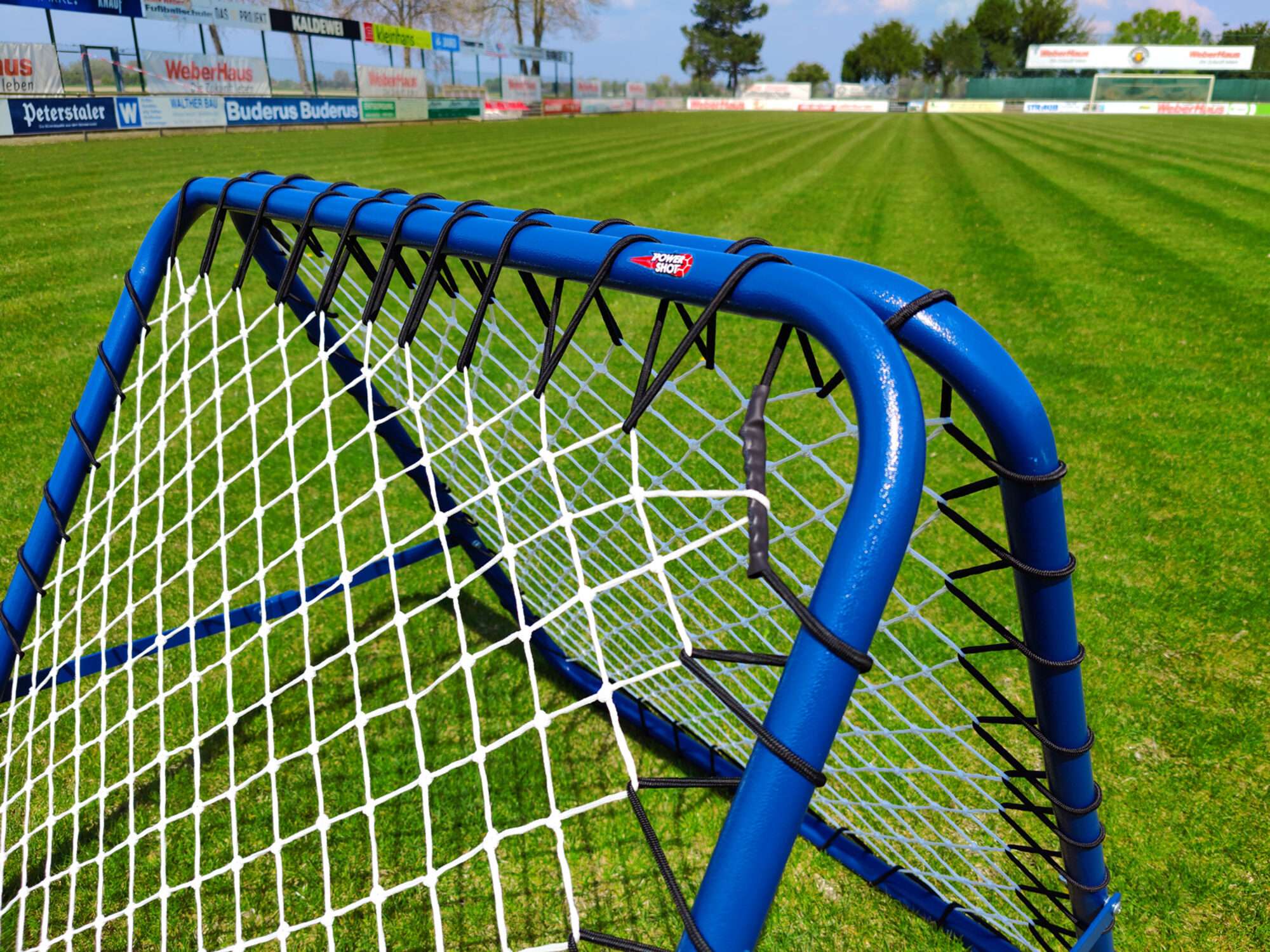 Image du produit : Rebounder Fussball DOPPELSEITIG - 100 x 100cm - Fussball Trainingszubehör