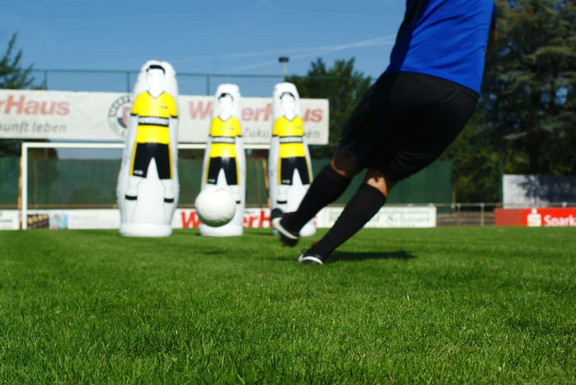 Image du produit : Trainings Dummy Fußball von POWERSHOT®  - aufblasbar - 175cm