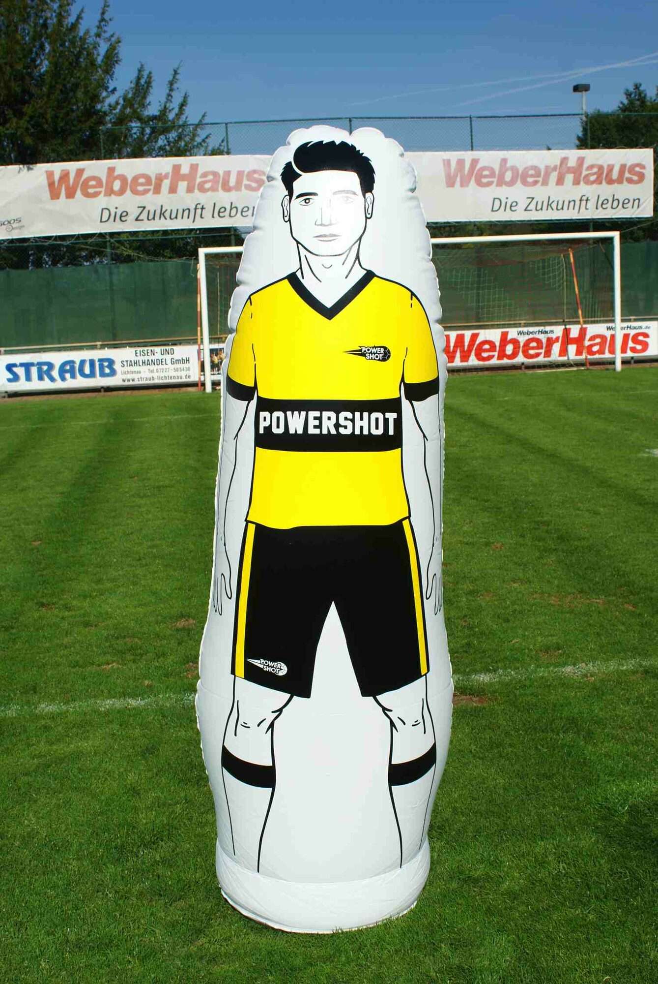 Image du produit : Trainings-Dummy Fußball POWERSHOT® - aufblasbar - 175cm