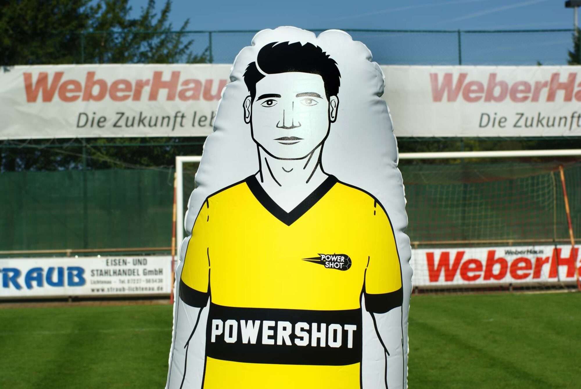 Image du produit : Trainings-Dummy Fußball POWERSHOT® - aufblasbar - 175cm
