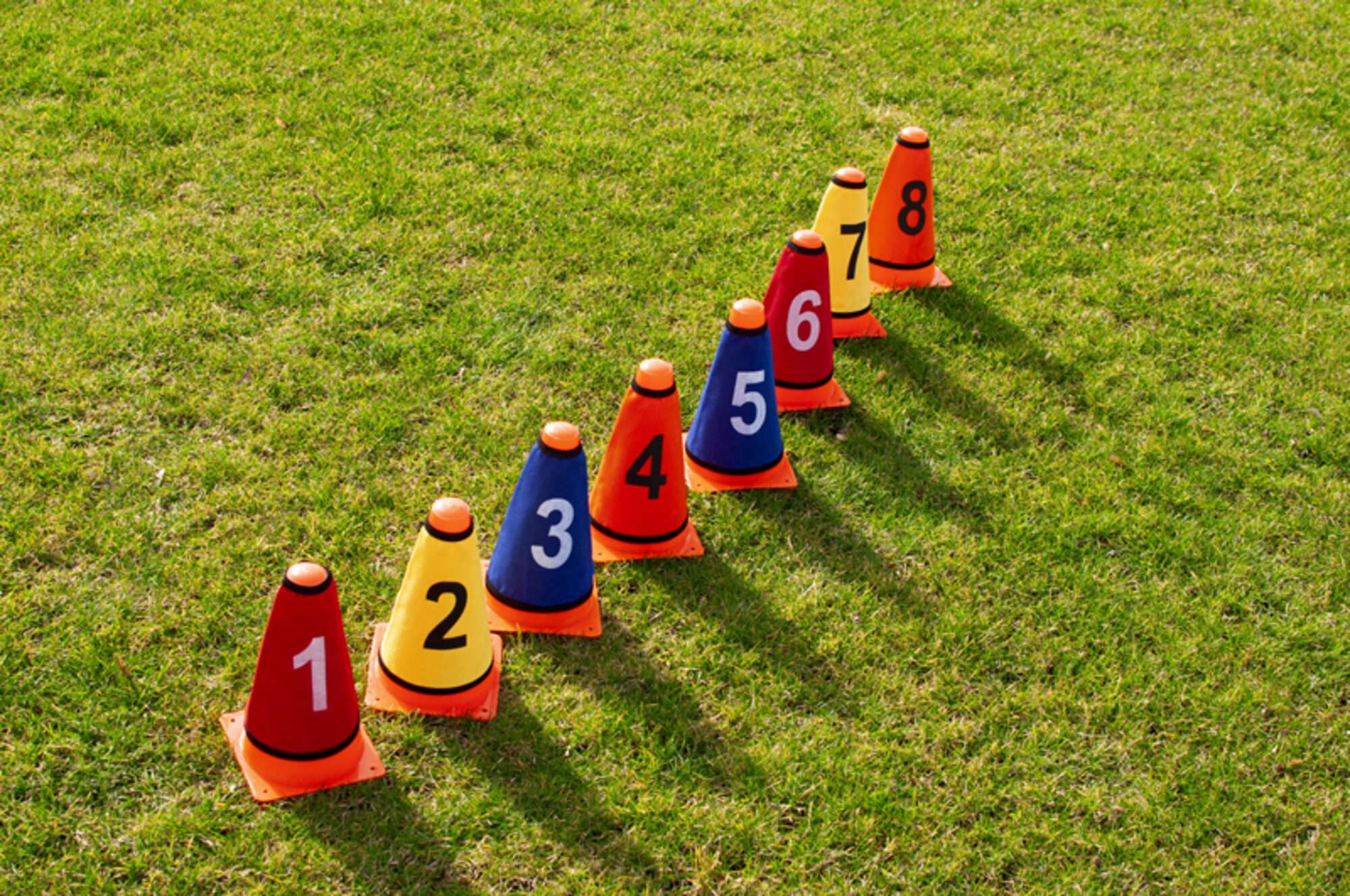 Image du produit : Set mit 8 nummerierten Kegelhülsen