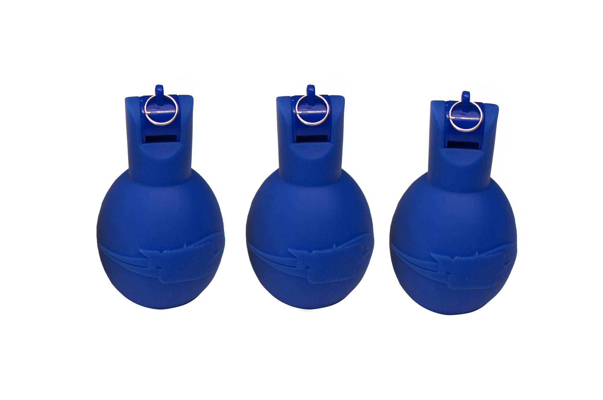 Image du produit : Birnenpfeife / Handpfeife Hygienisch blau - 3er-Set