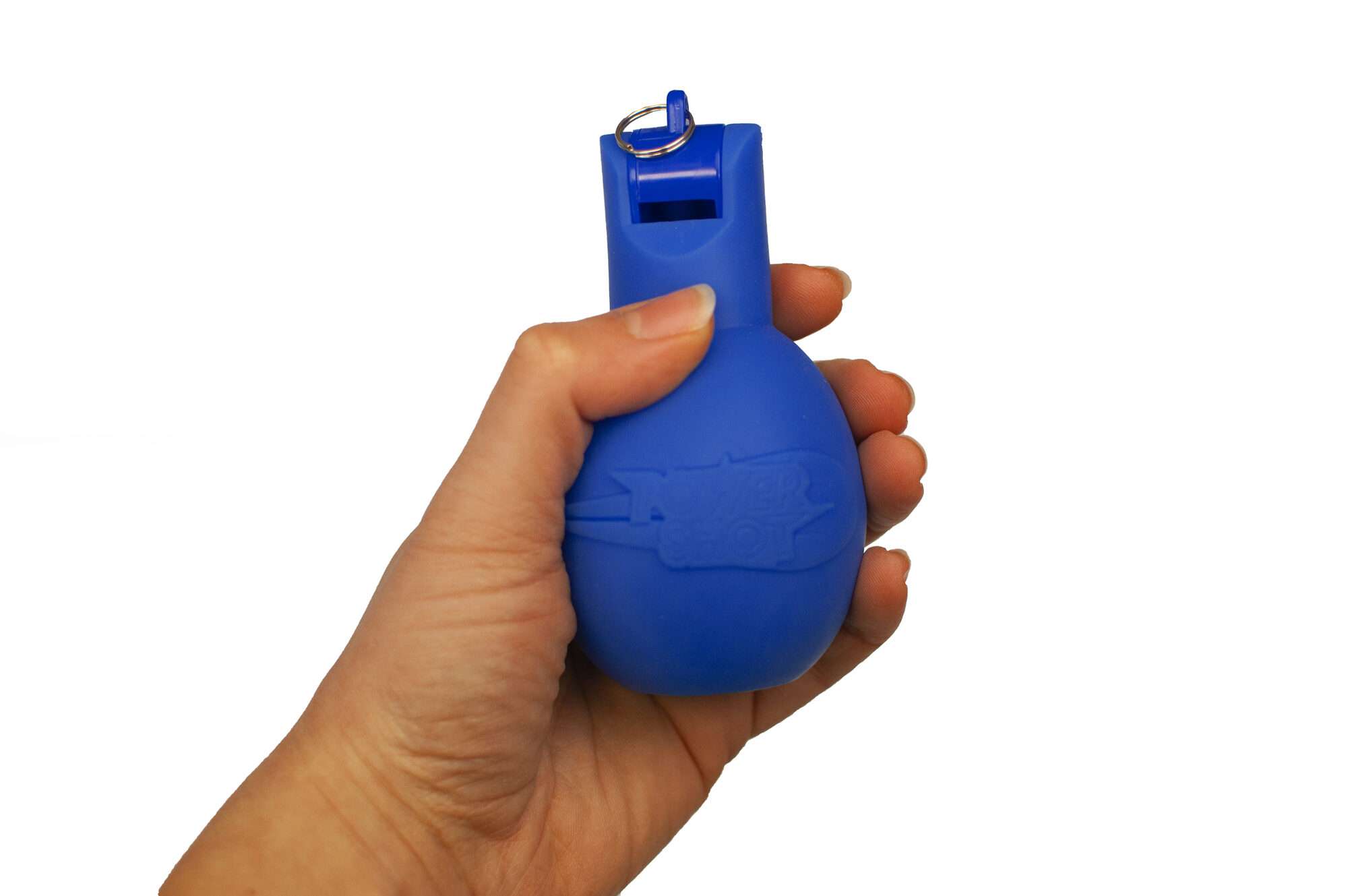 Image du produit : Birnenpfeife / Handpfeife Hygienisch blau - 3er-Set