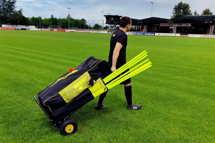 Image du produit : Powershot Trainingswagen – Robuster Transportwagen für Bälle & Trainingsmaterial