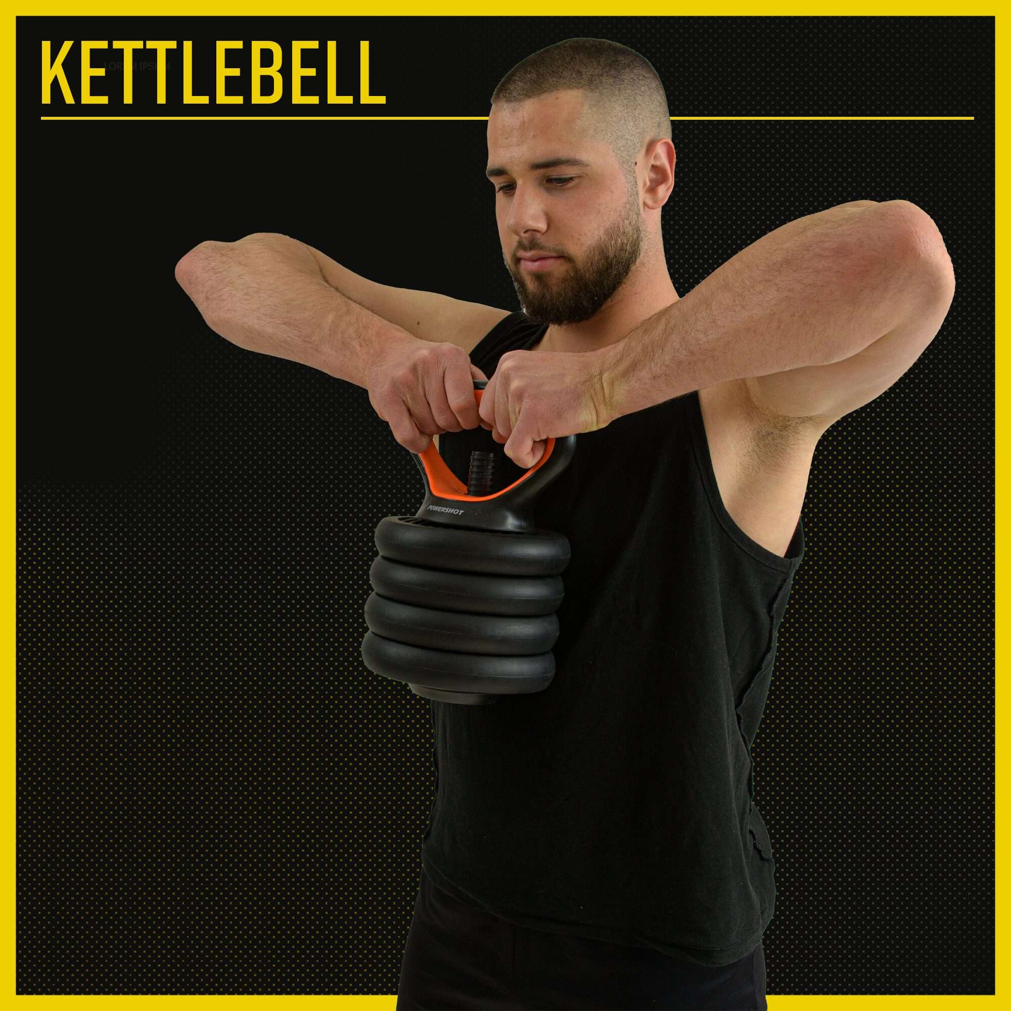 Image du produit : Komplettes Bodybuilding-Set 15kg - Das Wichtigste zum Muskelaufbau