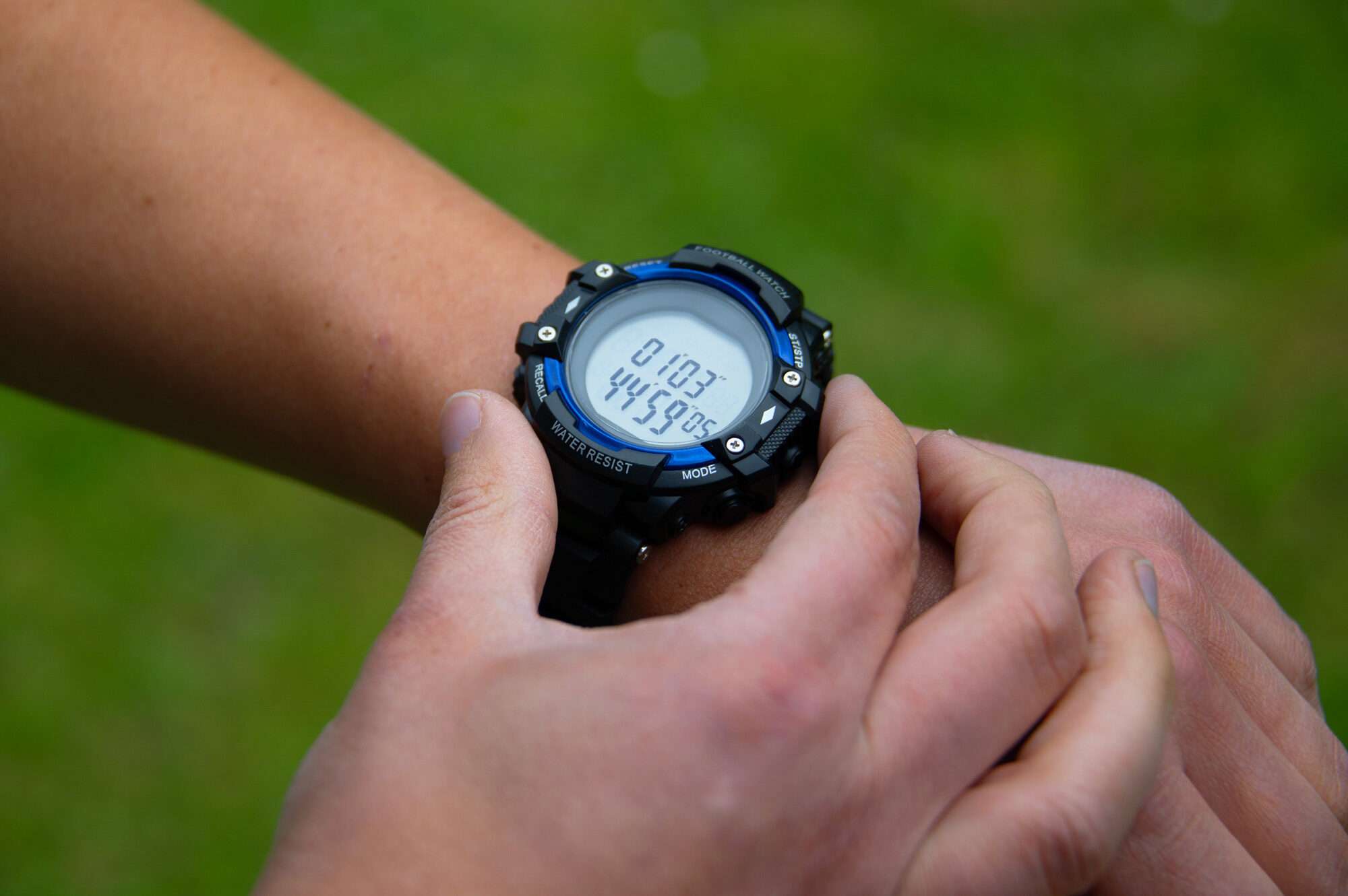 Image du produit : Schiedsrichteruhr - Blau