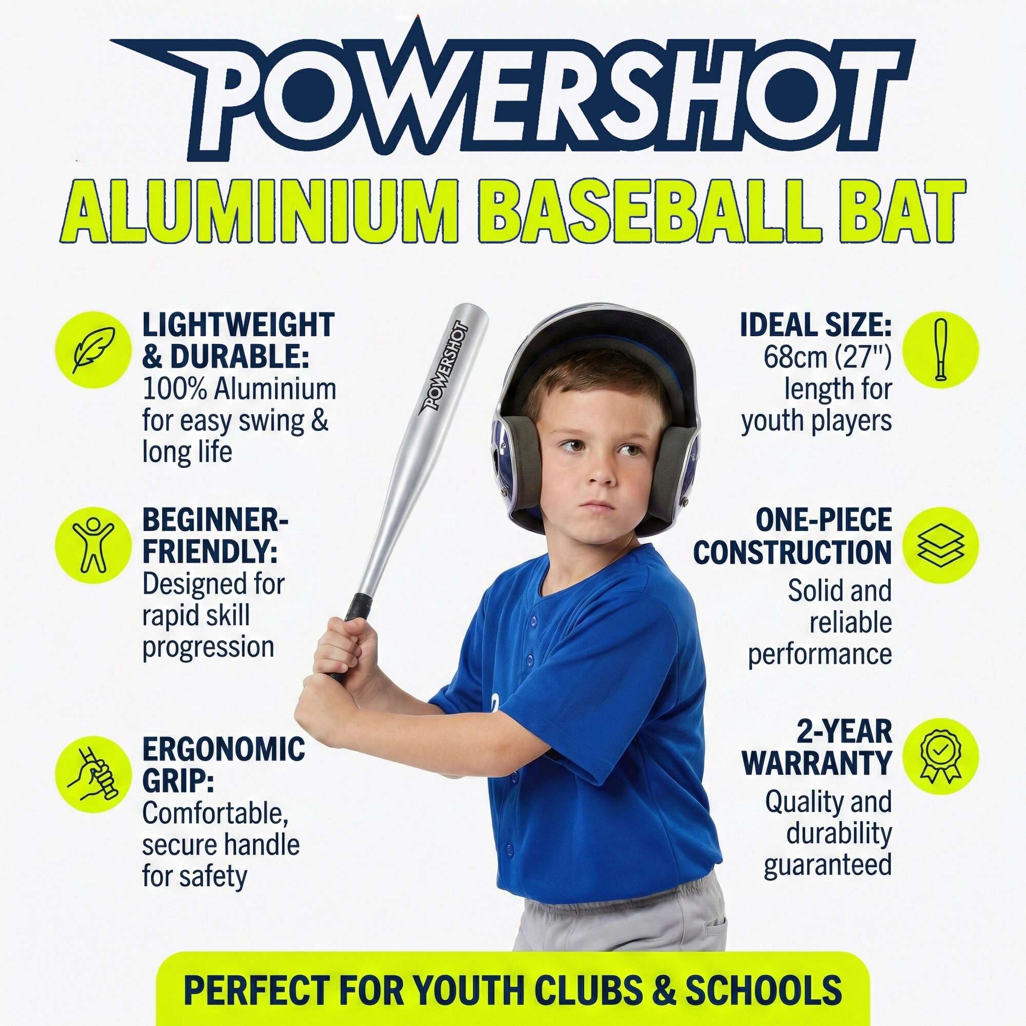 Image du produit : Baseballschläger aus Aluminium
