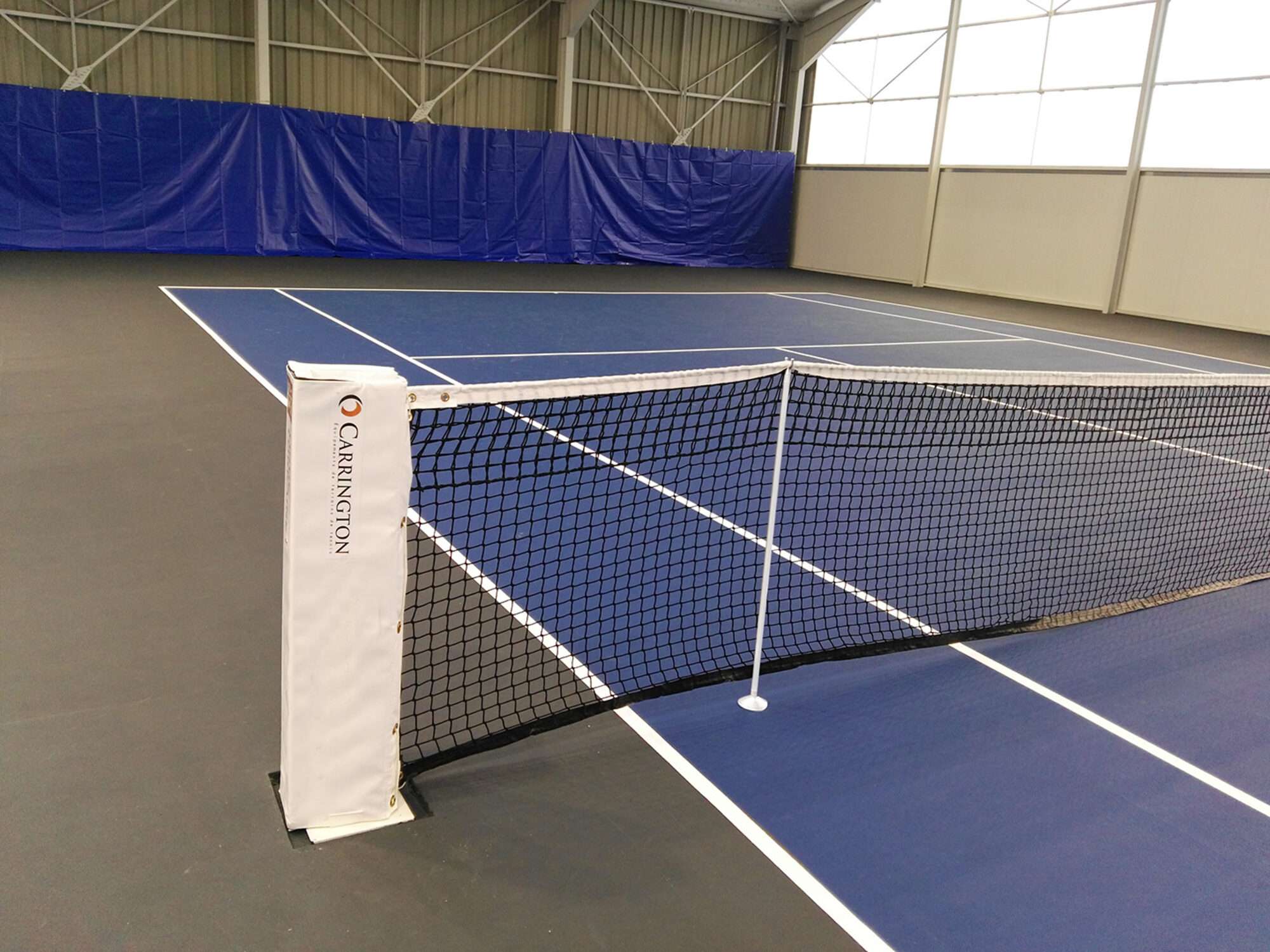 Image du produit : Paar Tennisstange - Weißaluminium