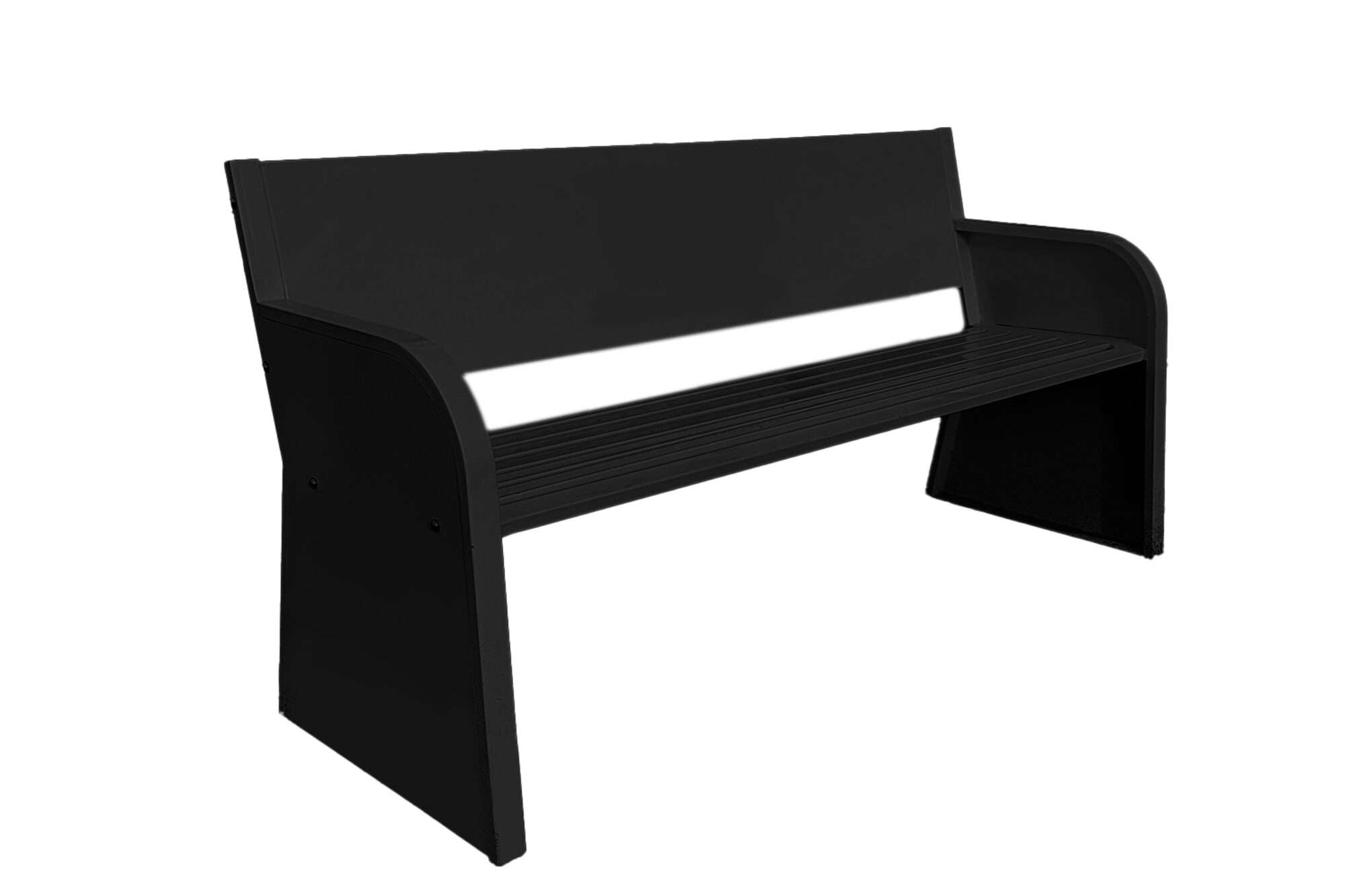 Image du produit : Sitzbank mit Werbefläche aus Stahl - Werbedruck inkl. - Tennisplatzzubehör