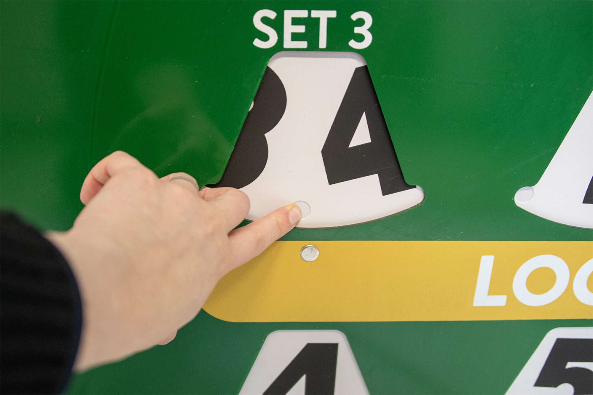 Image du produit : Punktetabelle mit Werbefläche