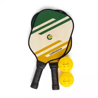 Pickleball - Ökologischer Grundschläger aus Holz (Satz von 2)