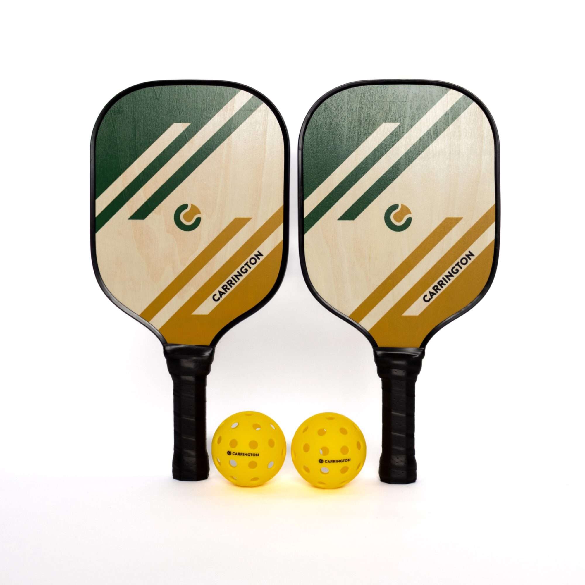Image du produit : Pickleball - Ökologischer Grundschläger aus Holz (Satz von 2)
