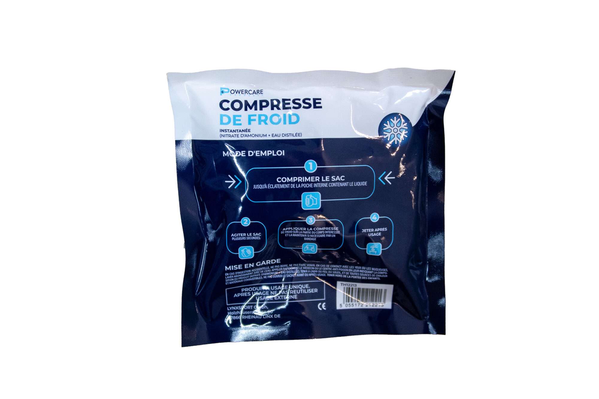 Image du produit : 10er-Set Instant-Kältebeutel 15 x 15 cm