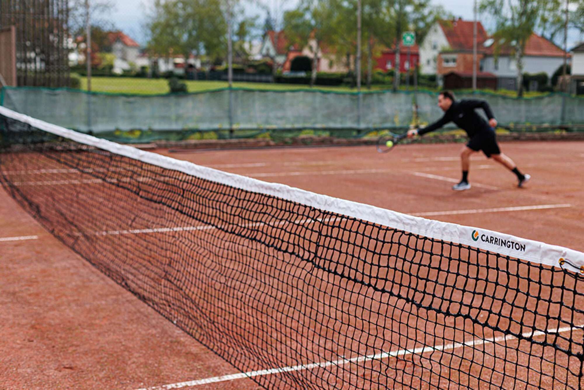 Image du produit : Tennisnetz Expert 3,5mm- Doppelmaschen - Sandplatz