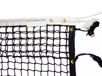 Tennisnetz 'ADVANCED' - 3,5 mm - erste 5 Reihen doppelmaschig - EXTREM STABIL