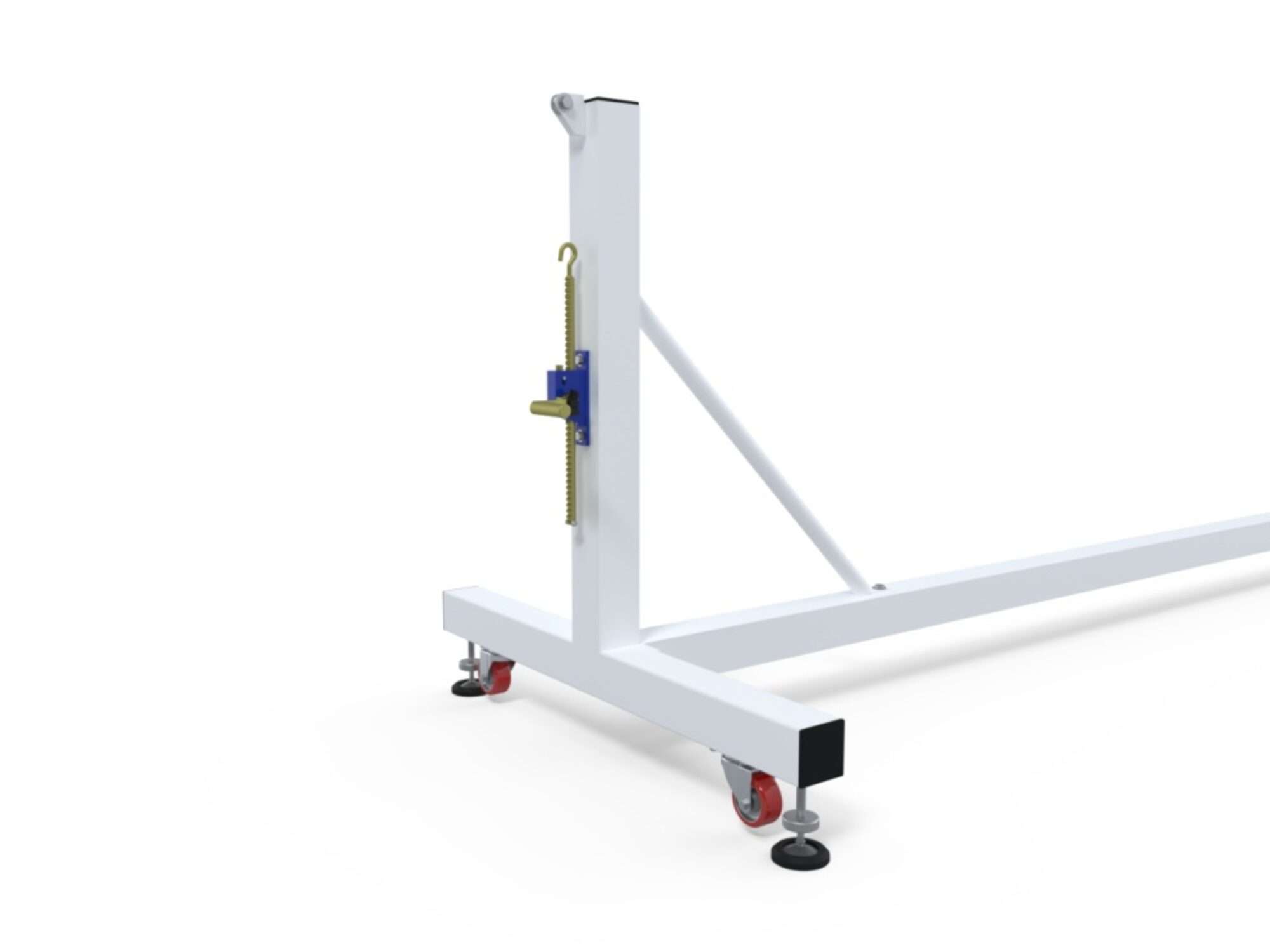 Image du produit : Tennisanlage PROFI aus Stahl - transportabel - 12,80m