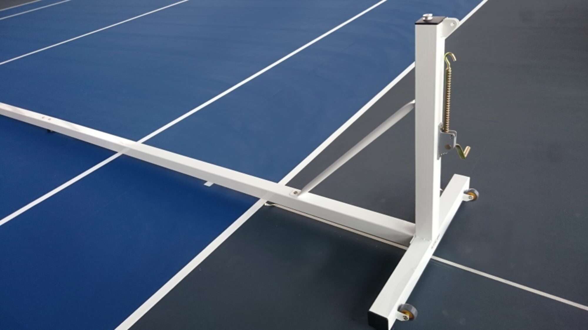 Image du produit : Tennisanlage PROFI aus Stahl - transportabel - 12,80m