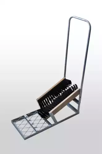 Tennischuh - Reiniger - Bürste (Holz)