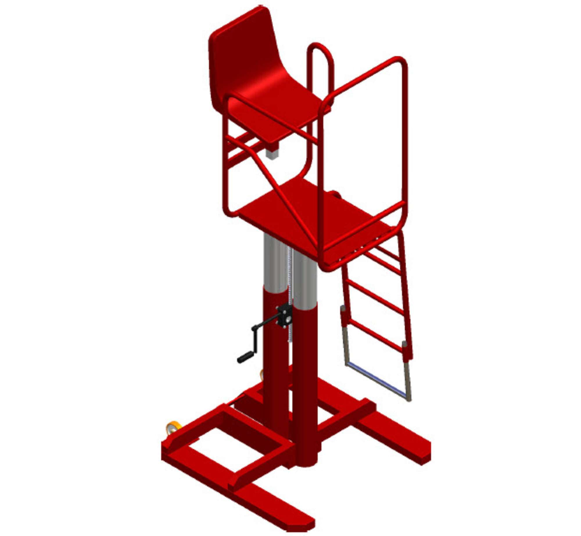 Image du produit : Schiedsrichterstuhl Profi für Volleyball